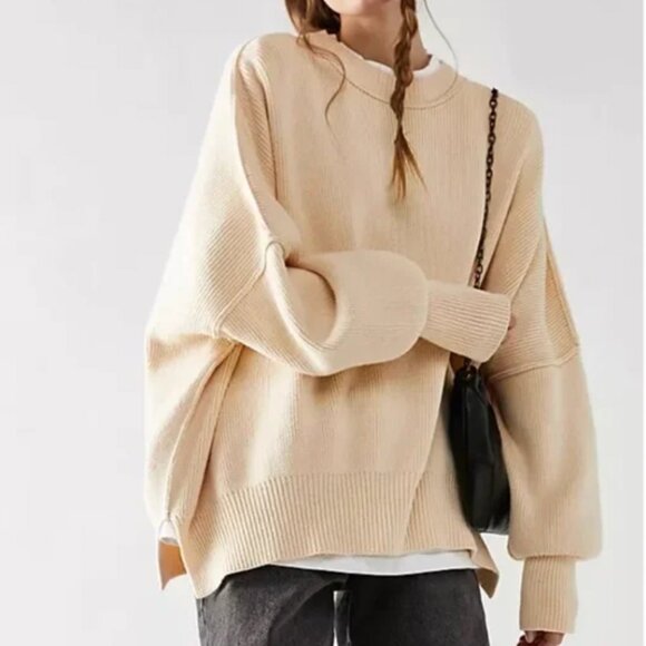 Free People Sweaters - NEW Free People Easy Street Tunic | Ivory | Large/XLarge